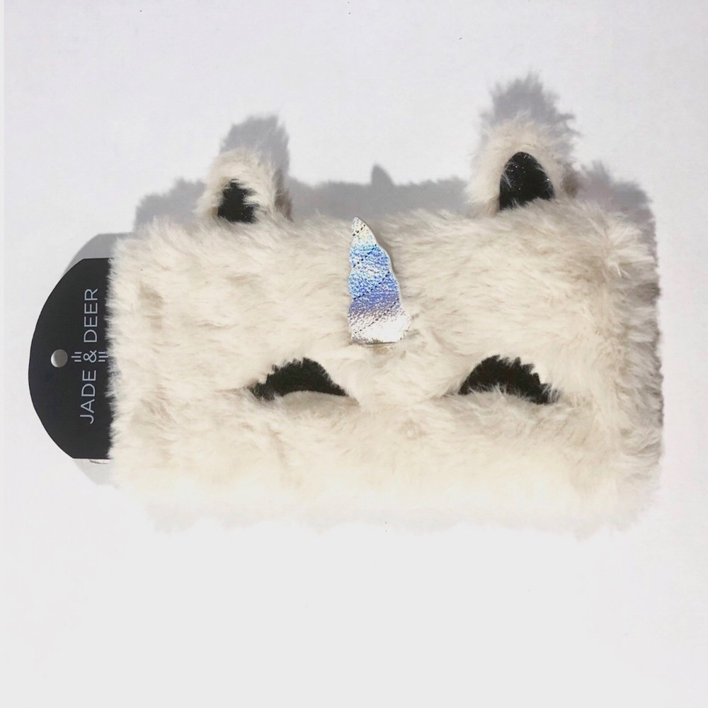 🆕Jade & Deer Eyeglass Sunglass Puffy Unicorn Case